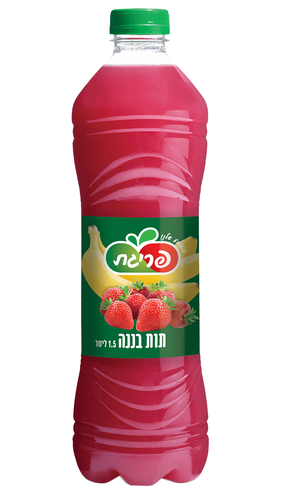 פריגת תות בננה– 1.5 ליטר × 12 יחידות (מארז)