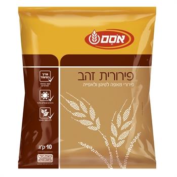 פירורי לחם אסם זהב לטיגון ואפייה – 10 ק"ג × 1 יחידה