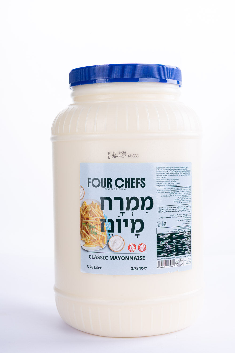 ממרח מיונז קלאסי – 3.78 ליטר פור שיפס × 1 יחידה