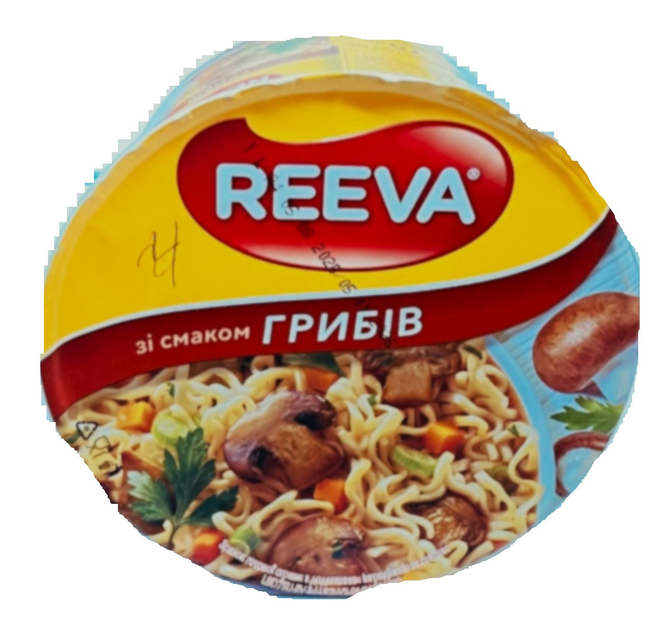 נודלס בטעם פטריות 75 גרם - יחידה - REVA