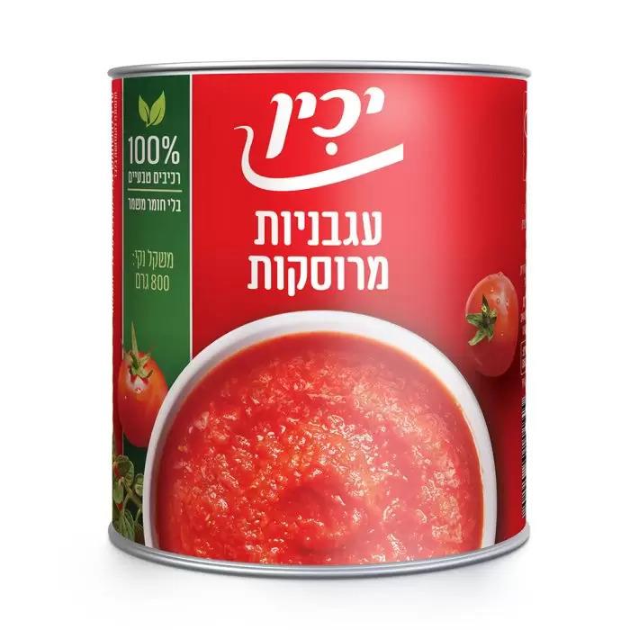 יכין עגבניות מרוסקות– 800 גרם × 12 יחידות (מארז)
