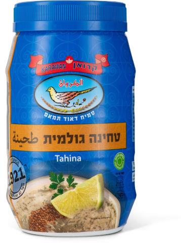 טחינה קרואן 100% שומשום טהור – 1 ק"ג × 12 יחידות (מארז)