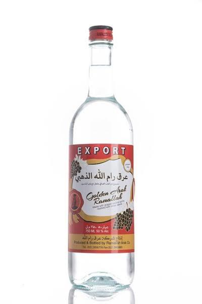 ערק רמאללה %50 אדום 750 מ"ל