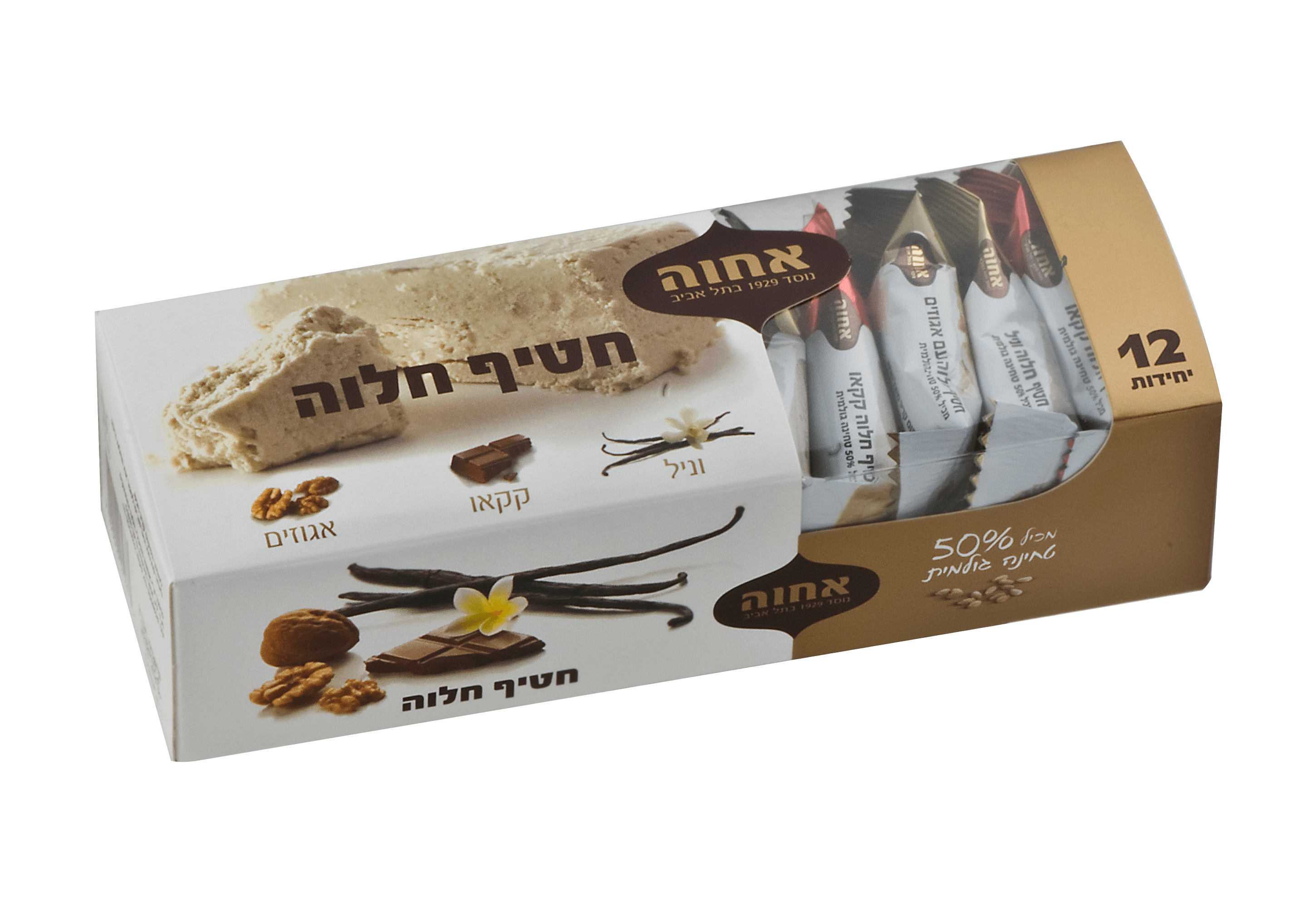חלבה אחוה שיחטיף באריזה – 300 גרם × 12 יחידות (מארז)