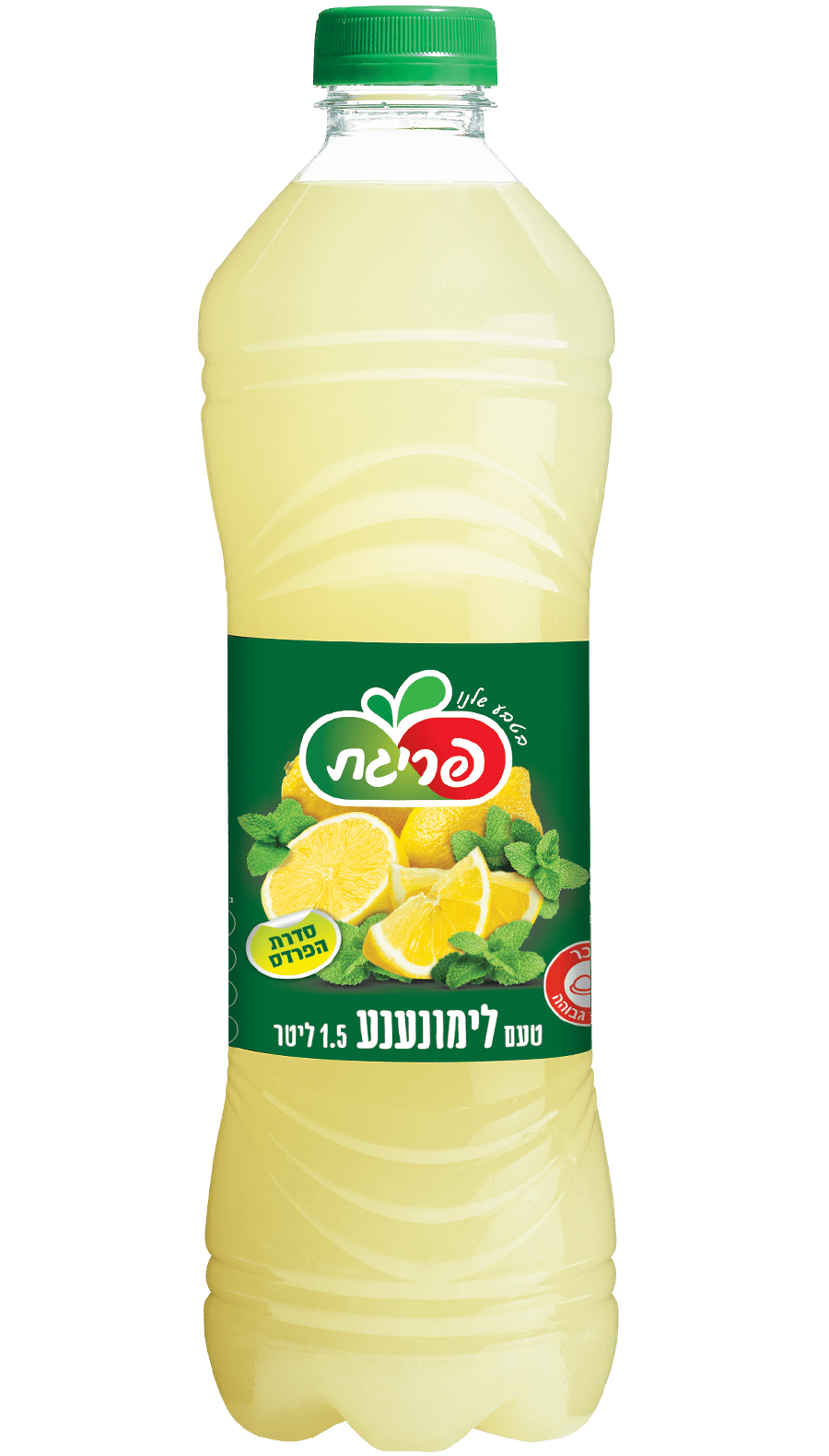 פריגת לימון נענע– 1.5 ליטר × 12 יחידות (מארז)