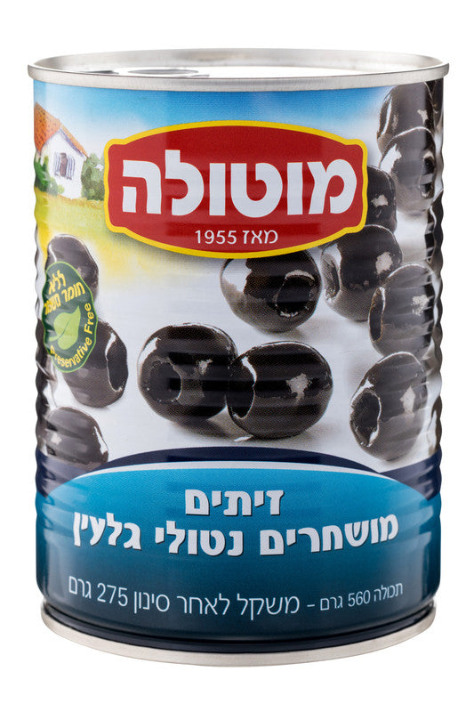 מוטולה זיתים מושחר חרוזית – 600 גרם × 12 יחידות (מארז)