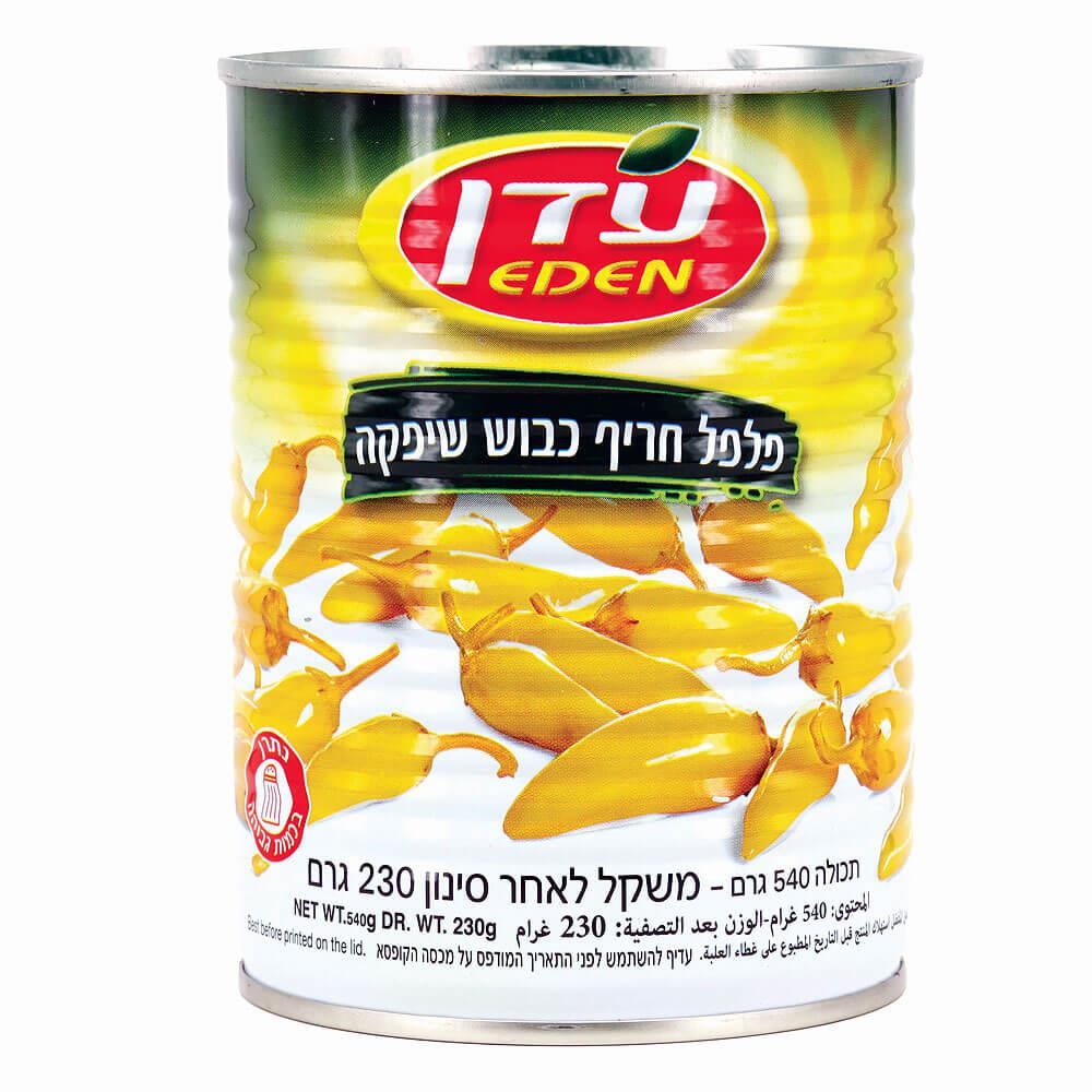 עדן שיפקה פלפל חריף – 600 גרם × 12 יחידות (מארז)