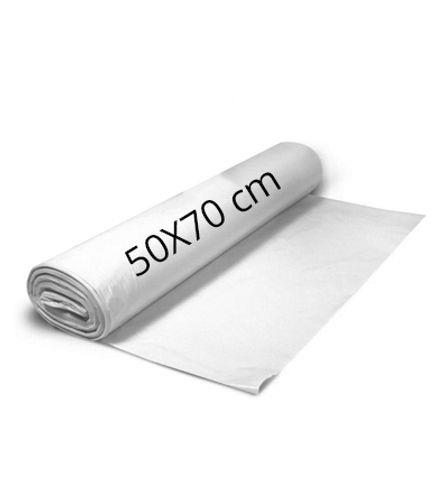 שק אשפה לבן 50/70 20 שק בגליל