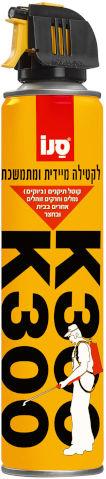 ספריי נגד חרקים K-300 סנו – 300 מ"ל * 12 יחידות ( מארז )