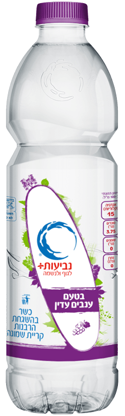 מים נביעות בטעם ענבים 1.5 ליטר1/12