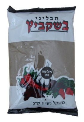 תבליני התבלין פלפל שחור טחון אסלי – 1 ק"ג × 1 יחידה