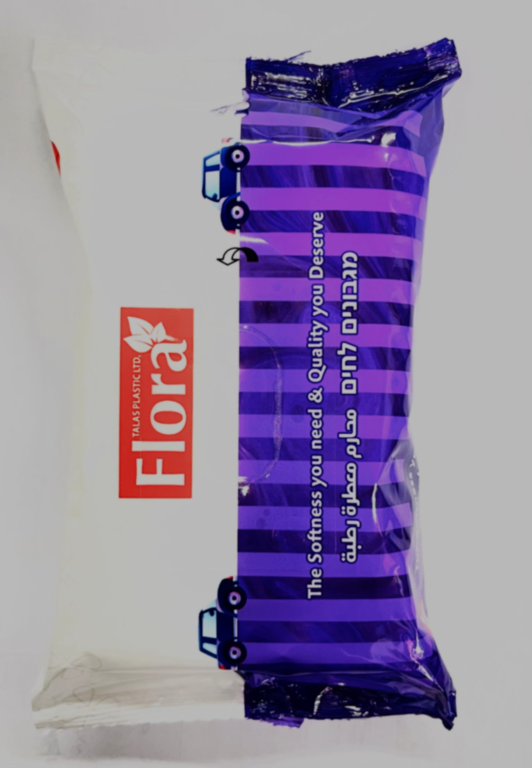 פלורה מגבונים לחים 1/24FLORA
