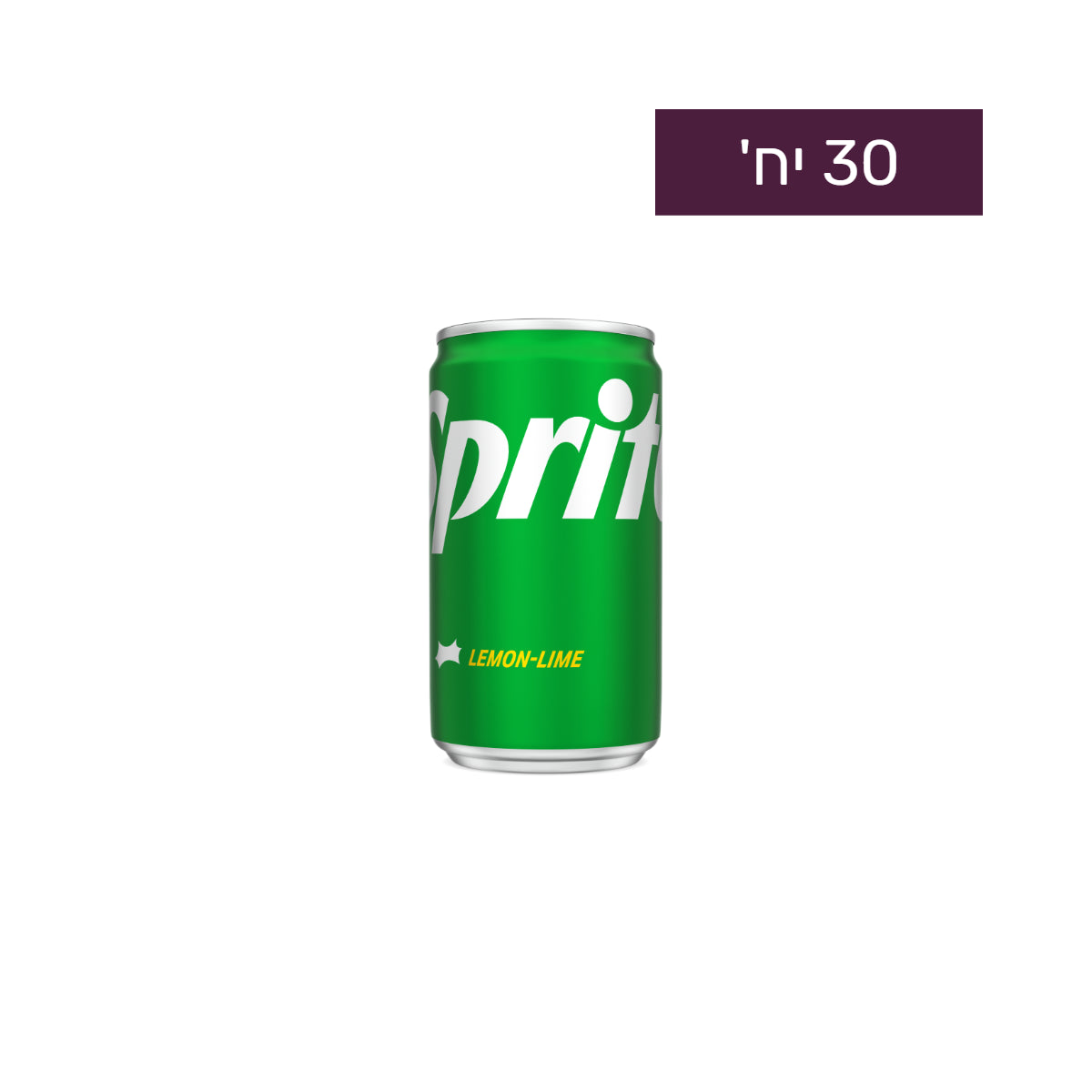 ספרייט פחיות – 150 מ"ל × 30 יחידות (מארז)