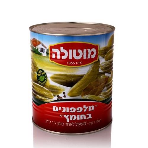 מוטולה מלפפון 30-36 חומץ - 3 ק"ג * 1 יחידה