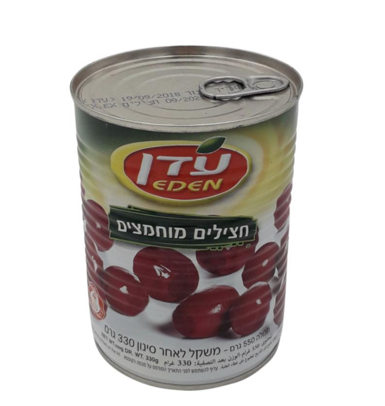 עדן חצילים אקסטרא – 600 גרם × 12 יחידות (מארז)