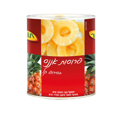 לפתן אננס שלם תומר - 3 ק"ג * 1 יחידה