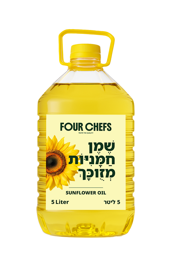 שמן חמניות פור שיפס - 5 ליטר * 1 יחידות