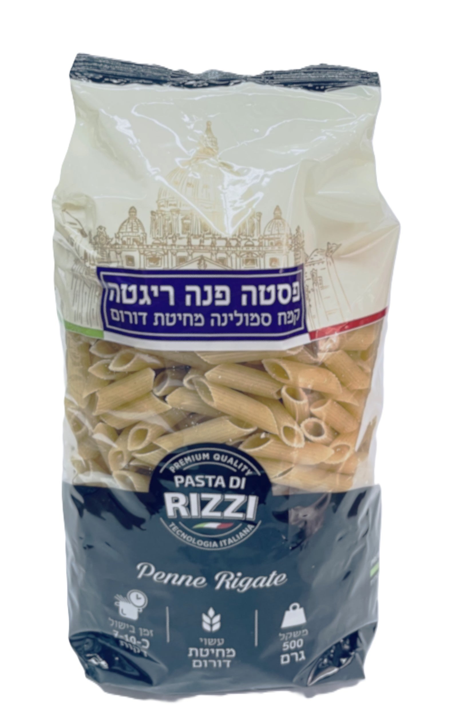 פסטה ריזי צינור ( פנה ) 500 גרם מארז 20/1