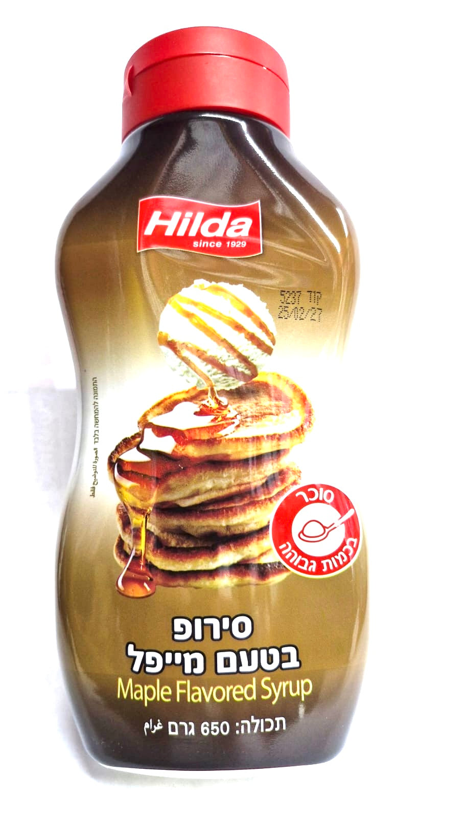 הילדה סירופ מייפל 650 מ"ל 1/12